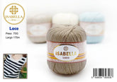 Ovillo de Hilo Isabella Encaje 70g ISABELLA 纱线